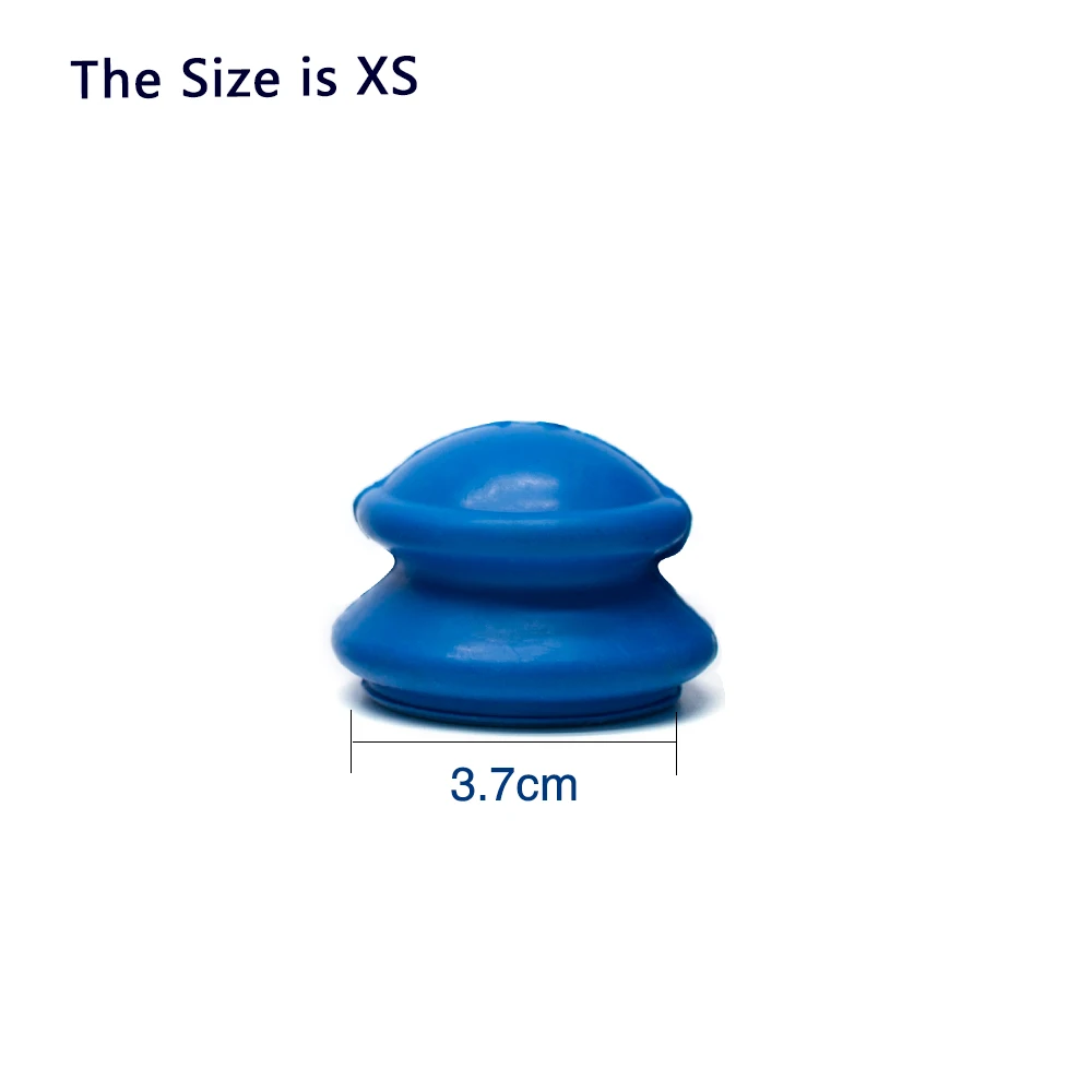 Povihome 2 قطعة الرعاية الصحية سيليكون فراغ علب الحجامة الكؤوس الرقبة الوجه الخلفي تدليك الحجامة الكؤوس الاسترخاء كامل الجسم مدلك جرة