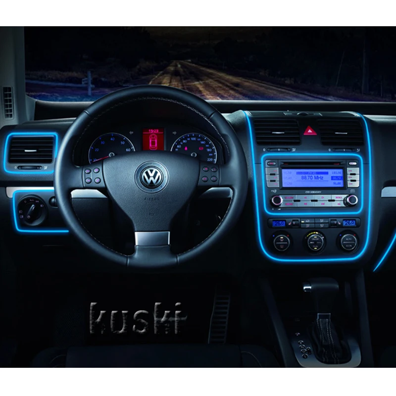Автомобильный интерьер атмосфера фары дизайн для Peugeot 307 206 308 407 207 2008 3008 508 406 208 Citroen
