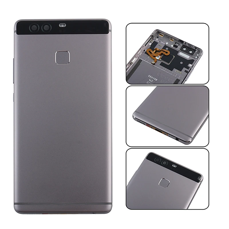 Ocolor для huawei P9 EVA-L29 серый 5,2 дюймов Батарея чехол Прочный аккумулятор задняя крышка для очистки ногтей чехол