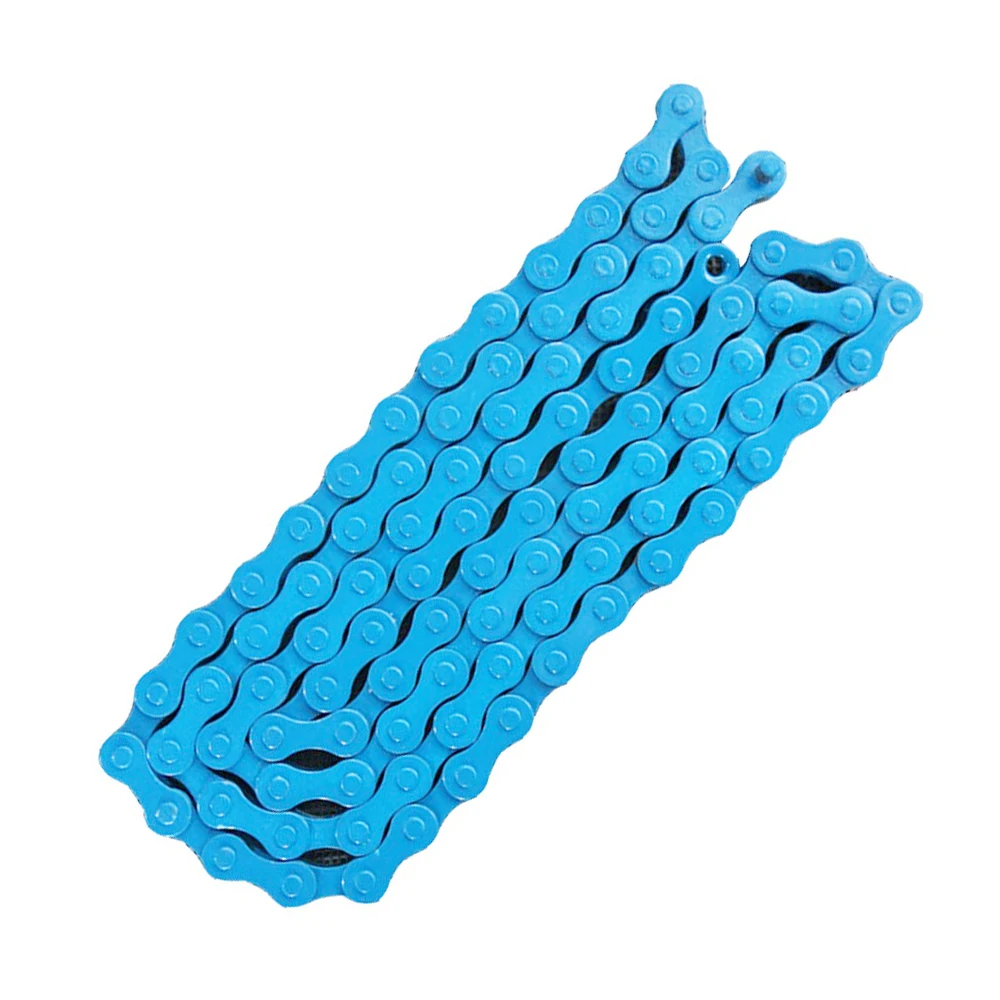 blue bmx chain