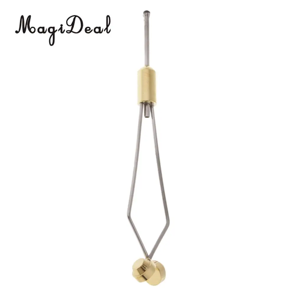 MagiDeal Fly Tying Stainless Steel and Brass Bobbin Holder Fly tying Tools Materials for smooth spool rotation