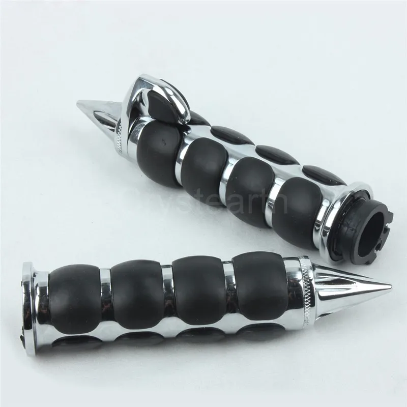 Ручки с шипами для мотоциклов ручки Harley Honda Kawasaki Suzuki Yamaha Bikes Cruiser Chopper 1 дюйм 25