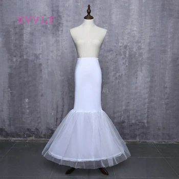 

Hot Sale Cheap 2019 Mermaid Wedding Petticoat Bridal Accessories Underskirt Crinoline Petticoats