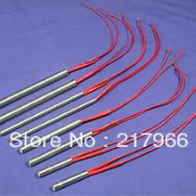 5 шт. х Нагревательный картридж 6*100 150 Вт; 6*120 180 Вт; 6*150 250 Вт