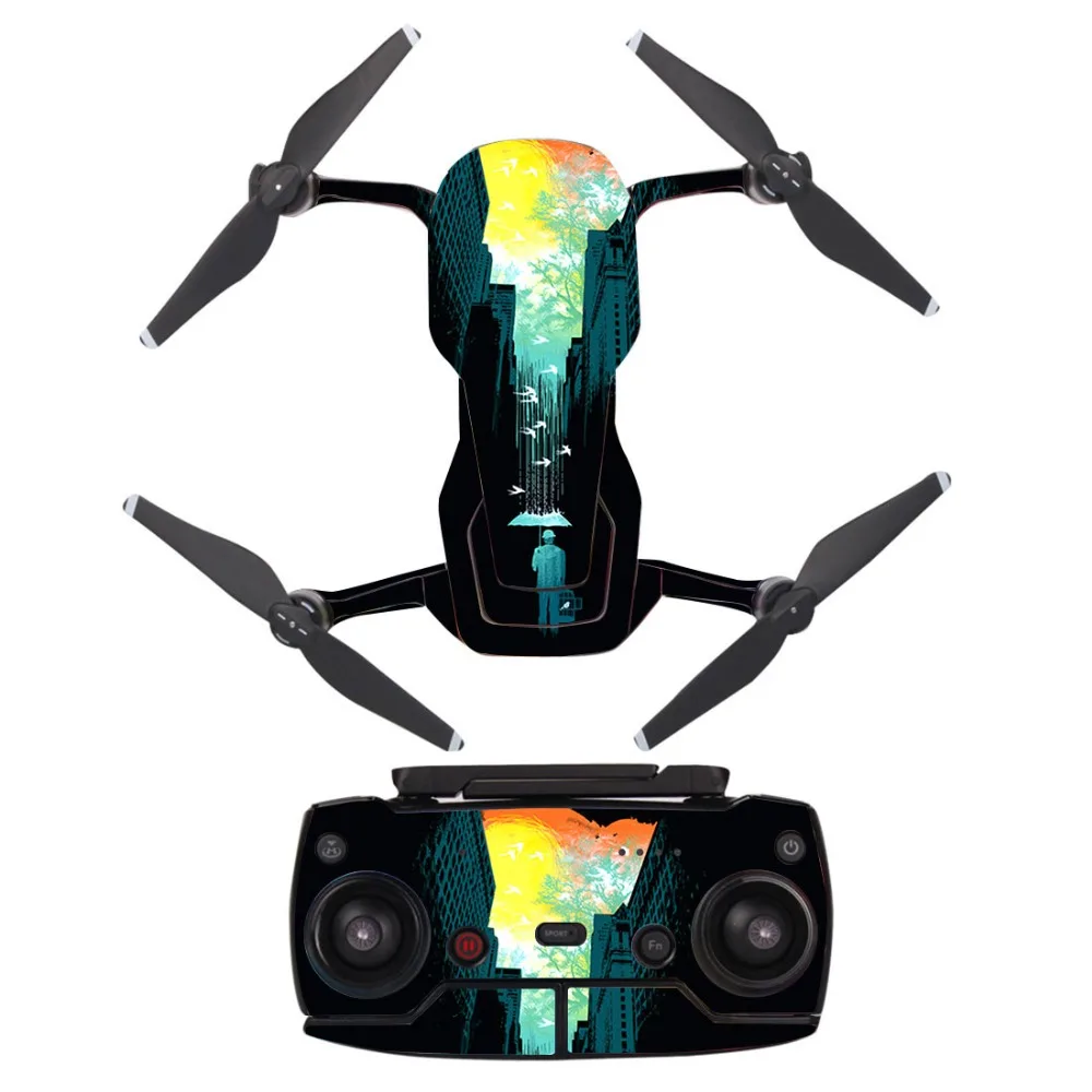 Супермен DJI Mavic Air стикер s батарея наклейка пульт дистанционного управления кожи