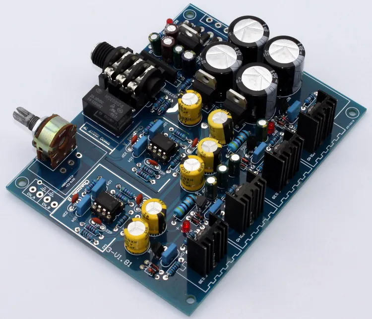 YJ mini E3 headphone amp board amplifier headphone board