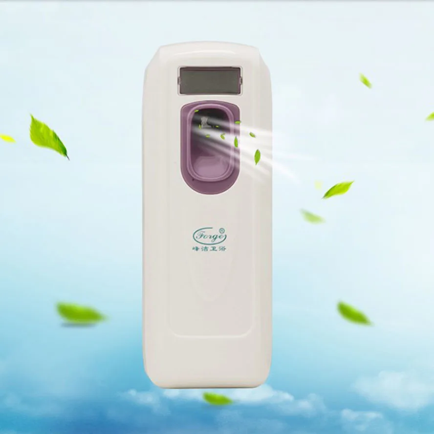 

LCD Display Timer Fragrance Dispenser Automatic Perfume Dispenser for 14cm height fragrance can (not including)