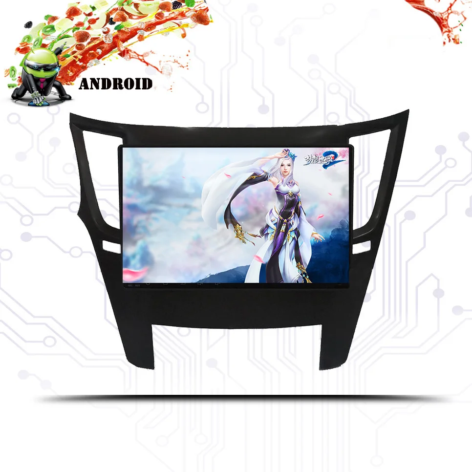 Автомобильный dvd плеер для Subaru legacy Outback 1024*600 android 10 0 Octa Core 2009 2010 2011 2012 2013 2014 gps