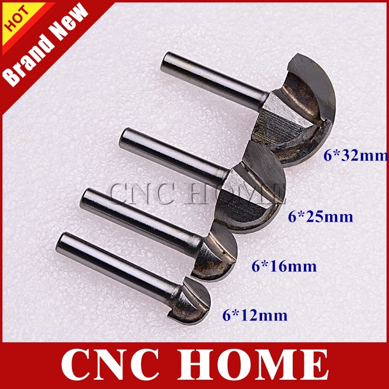 2pcs High Quanlity CNC Router Bottom Cleaning Woodworking Tools Bits 6mm x 10mm
