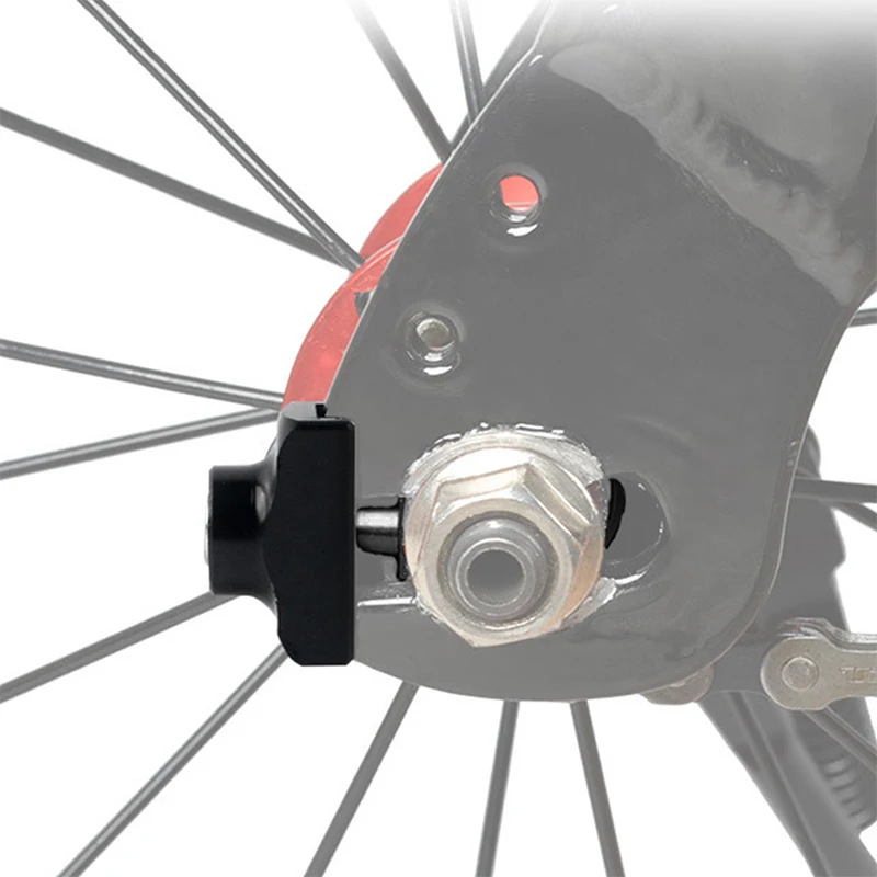 Bicycle Chain Adjuster Tensioner Aluminum Alloy Bolt For Bike Single Speed Adjuster Fastener Tightening Repair Tool