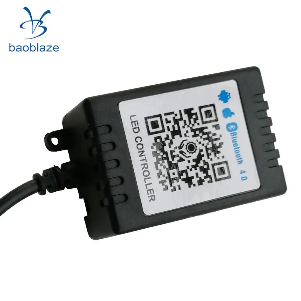 Baoblaze Phone App Controlled Mini RGB Wifi Wireless LED Controller Remote LED Dimmer for RGB LED Strip Lights Modules