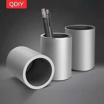 

High-end Metal Aluminum Alloy Pen Holder Student Desktop Decoration Office Personality Simple Custom