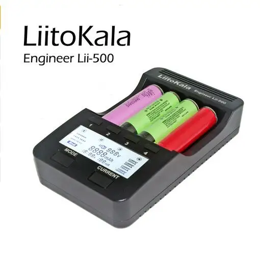 Liitokala lii500 умный Универсальный lcd литий-ионный NiMh AA AAA 10440 14500 16340 17335 17500 18490 17670 18650 зарядное устройство