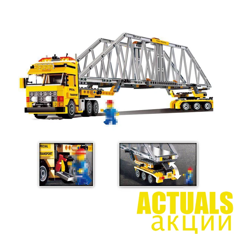 

Excavator Vehicle Bulldozer Model Creator Building Blocks Compatible legoings City Construction Bricks DIY Toys For Children Boy