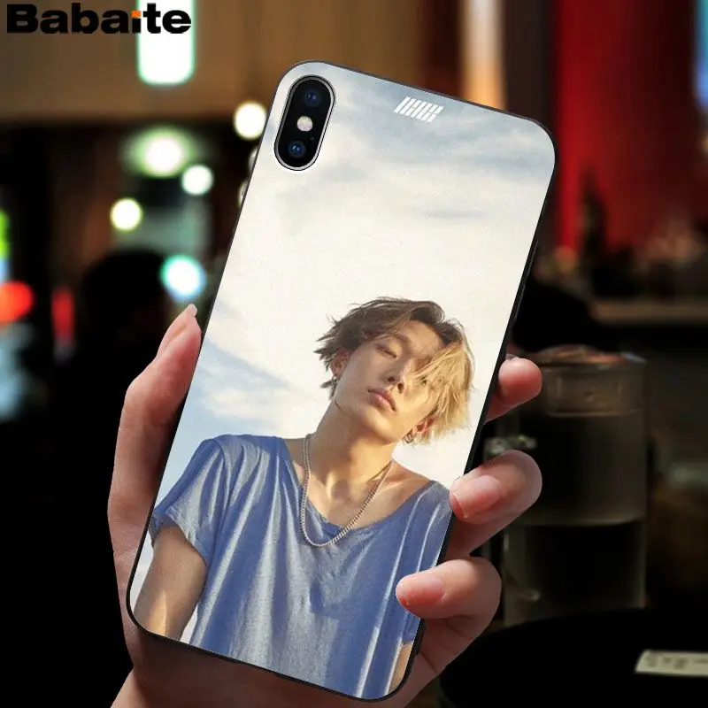 Babaite Ikon KPOP Бобби Б. Мягкий силиконовый чехол из ТПУ для телефона чехол для iPhone 8 7 6 6S Plus 5 5S SE XR X XS MAX Coque Shell - Цвет: A11