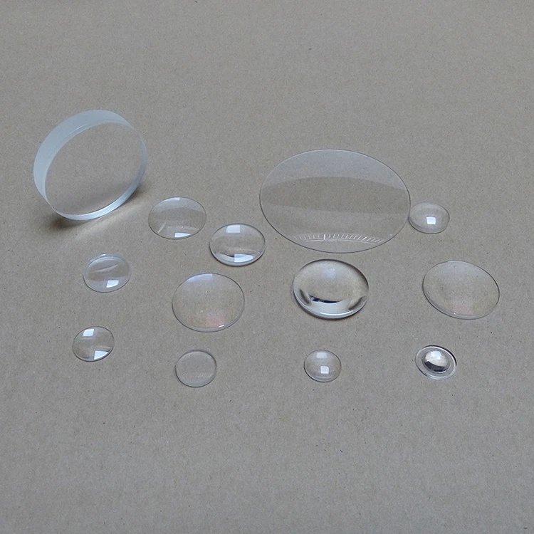 Diy custom convex lens optics prism color prism large magnifying lens