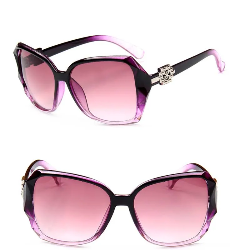 LeonLion солнечные очки с градиентными линзами женские фирменные очки для вождения большая оправа солнцезащитные очки винтажные Lunette De Soleil Femme UV400 - Цвет линз: purple