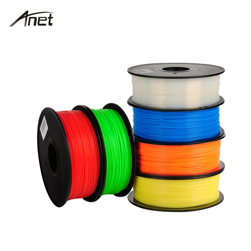 

1kg PLA 3D Printer Filament 1.75mm Filaments Plastic Rod Rubber Ribbon Consumables Refills for MakerBot/RepRap for 3D Printer
