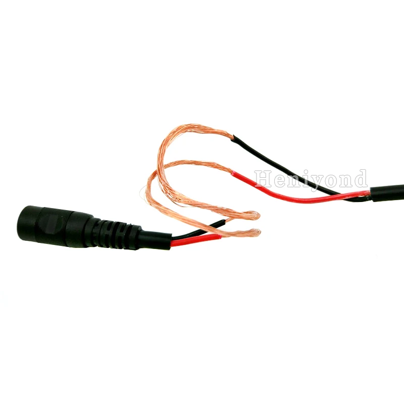 Высокое качество 10 шт. DC Мощность косичку Female12v 18AWG кабель штекер провода для видеонаблюдения ip-камера 11.4inch5.5*2.5 мм