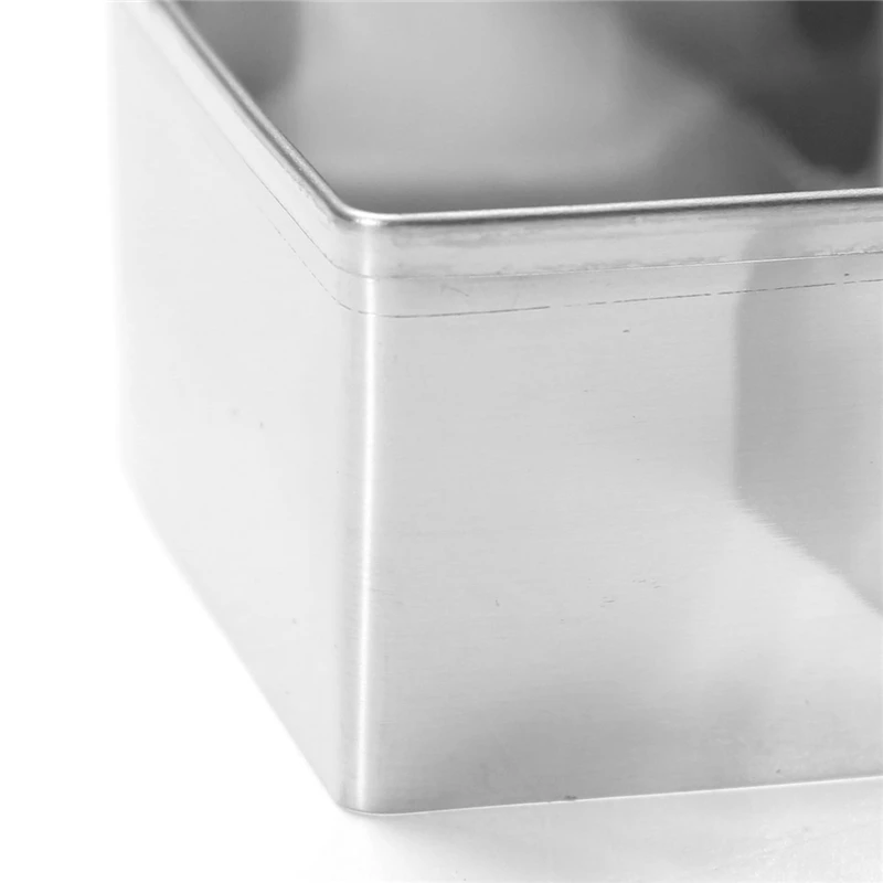 Lovely Double Heart Cookies Cutter Cake Mold Sweet Love Cake Pastry DIY Mould Baking Tools Stainless Steel Metal Valentine's Day