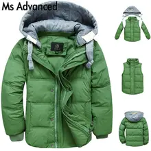 

2017 winter children boys down jacket coat fashion hooded thick solid warm coat boy winter clothing outwear for 4-13T 6 colors