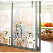 W80cm H196cm Заказная витражная плёнка на стекла, окна раздвижные двери шкафа наклейки на шкаф статические ПВХ