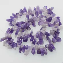 Аметист барокко Свободные 12-22 мм бисер для изготовления ювелирных изделий ожерелье 14 дюймов fppj оптом