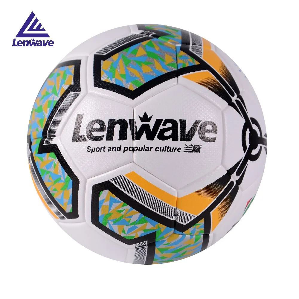 Lenwave High Quality Professional Durable Soccer Ball Colorful Official