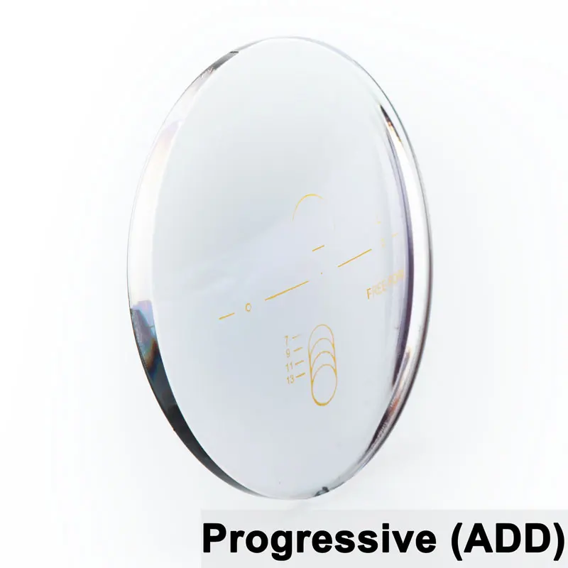 A Pair Of Optical Lens Progressive Multifocus Greenemi Myopia Presbyopia Scratchresistant 1.
