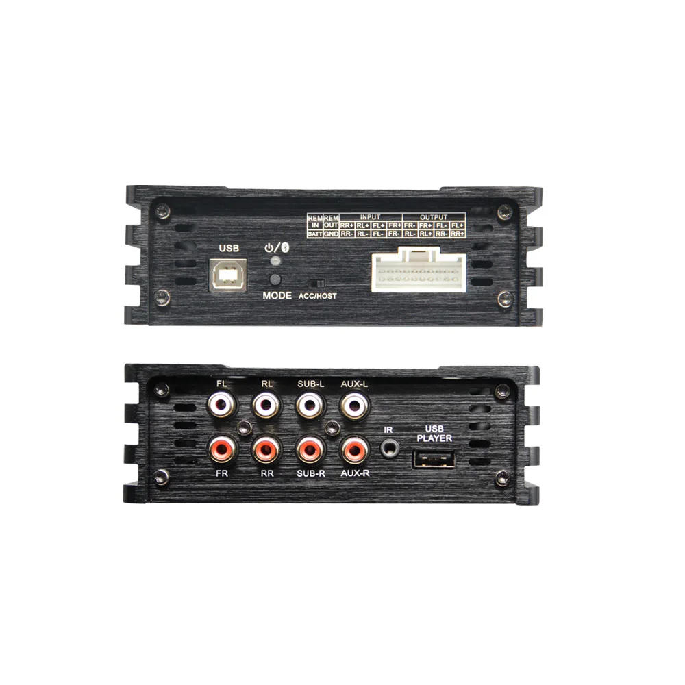 PUZU ISO жгут проводов кабель автомобильный DSP усилитель 4X150W Поддержка PC инструмент