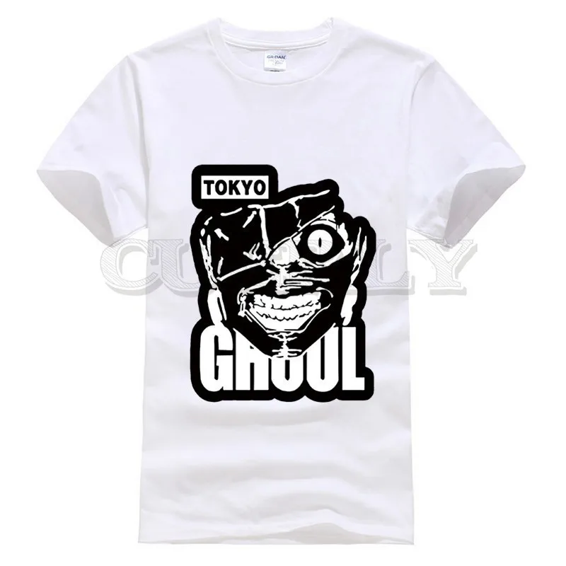 

2019 suprem round neck Tokyo Ghoul Kaneki Ken funny t shirts oggai graphic shirt men tshirts fashions men shirts