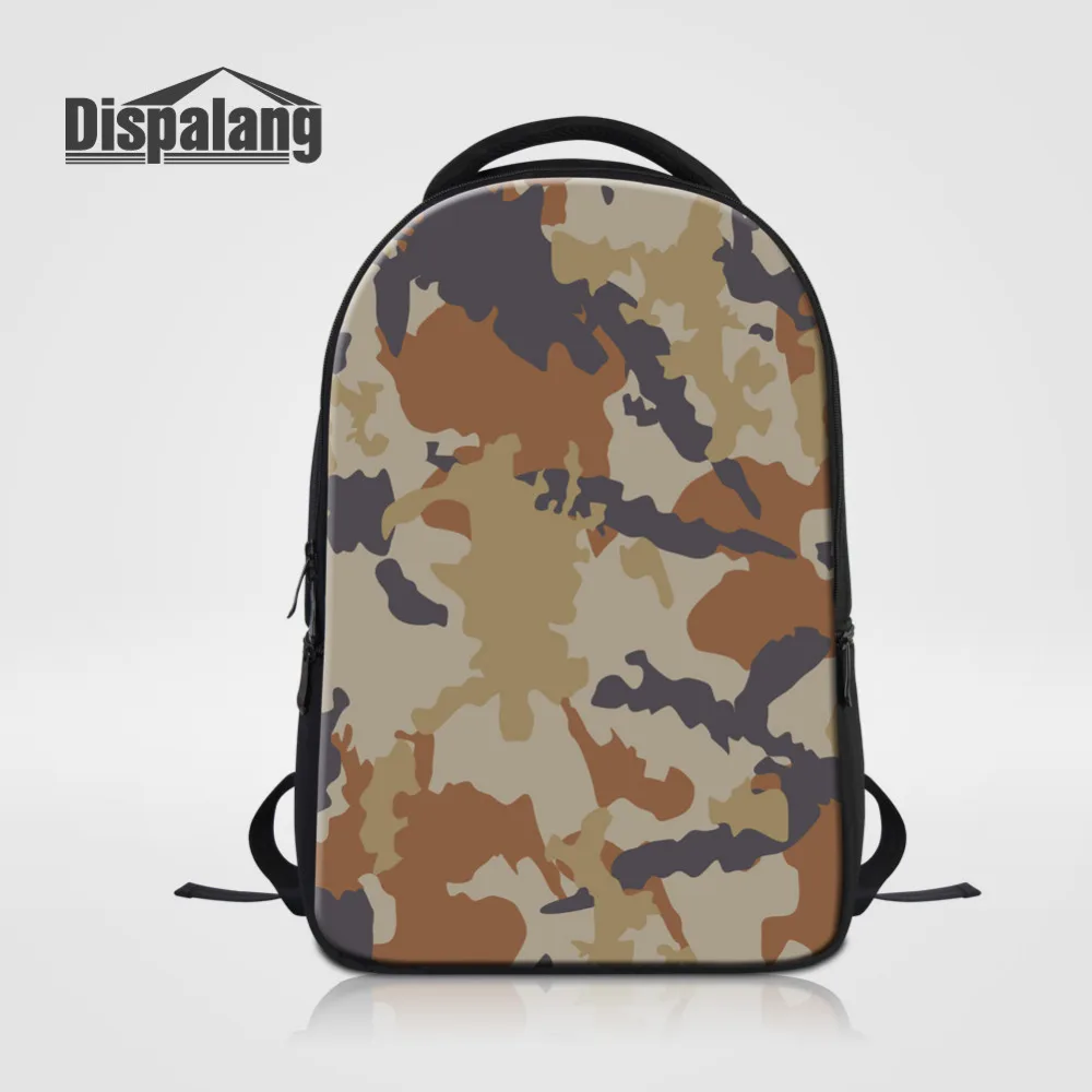 

Dispalang Men Cool Laptop Backpack Camo Print Women Large Capacity School Bag For Teenagers Travel Shoulder Bag Mochila Escolar