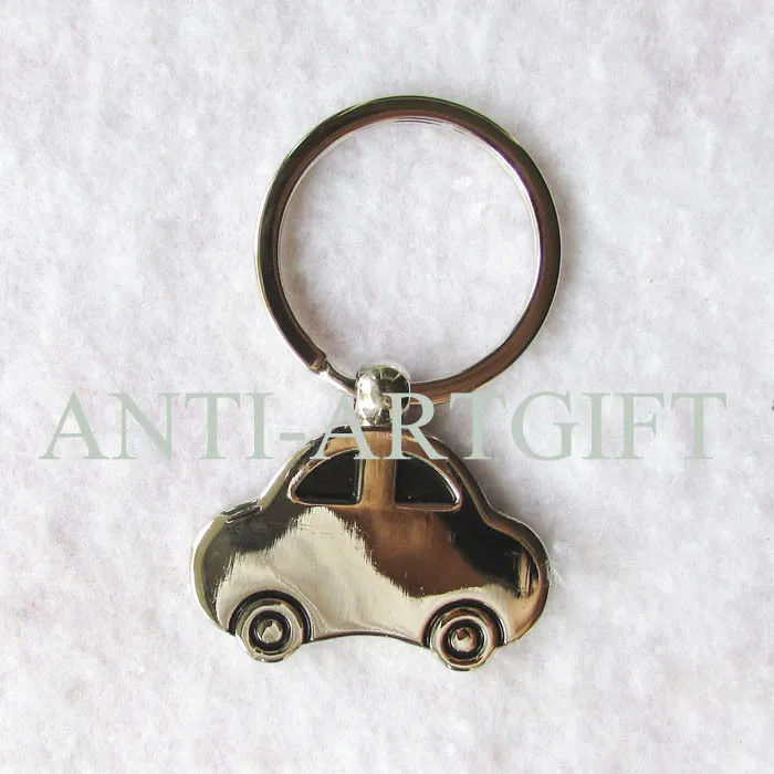 

Stock small car shape key ring Can laser engrave your logo