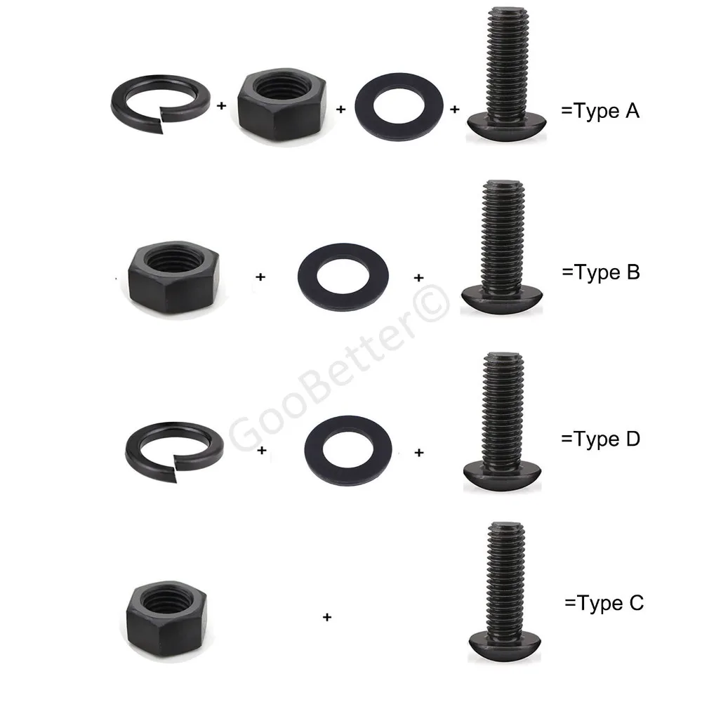 screw with nut head