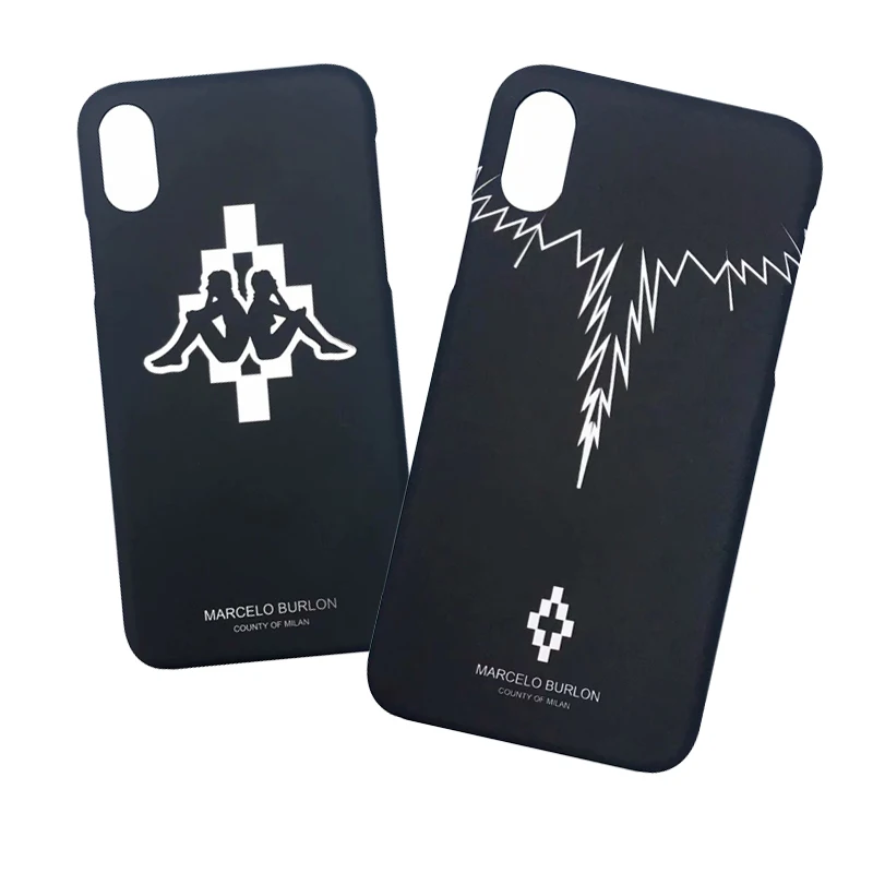 Marcelo Burlon Cover For iPhone 78X66S6Plus7 Plus PC Case Hard Plastic Animal Funda For iPhone 78X Snake Marcelo Case    (2)