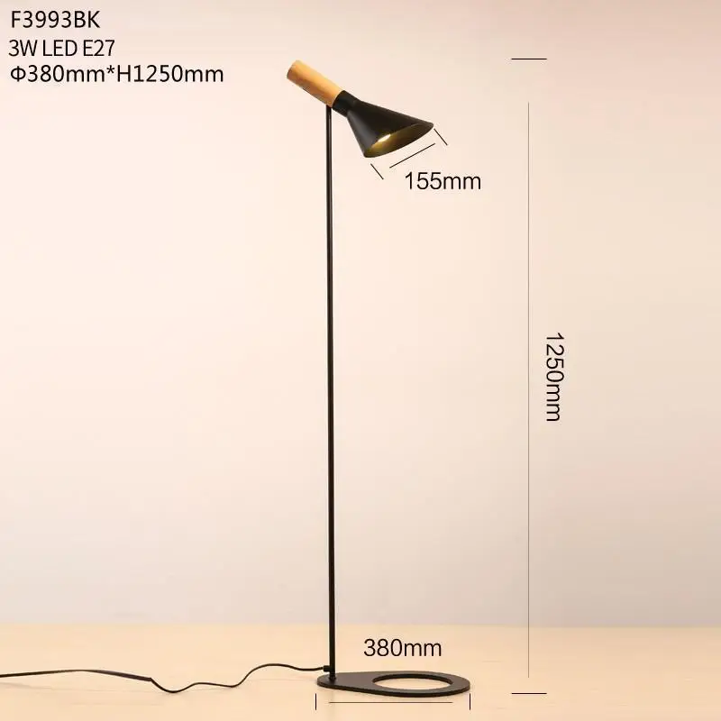 Stand Light Piantana Da Lampada Terra Nordic Lambader Aydinlatma De Salon Lampadaire Staande Floor For Living Room Standing Lamp - Цвет абажура: Version F