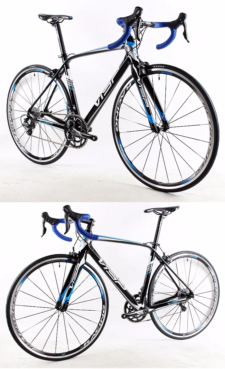 Top Free shippng carbon fiber road bike Shiman0 22-speed ultra-light speed bike men and women racing 13