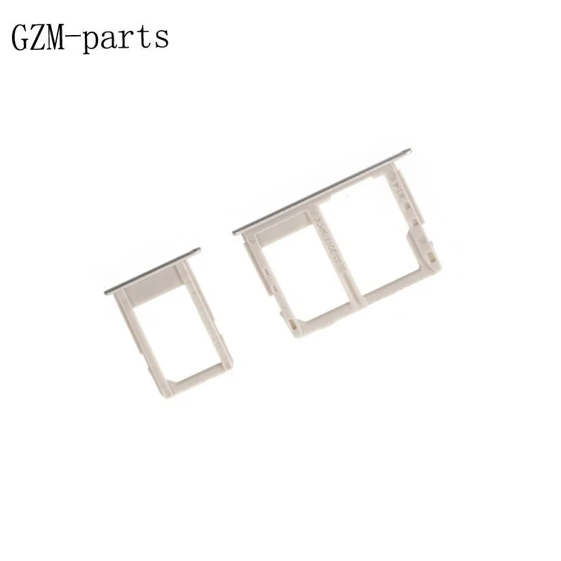 GZM детали кузова 50 шт./лот для Samsung Galaxy J3, J5, J7 года J330 J530 J730F лотка sim-карты адаптер держателя слота аксессуары
