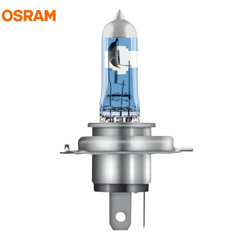 Лампа Ксеноновая OSRAM H4 галогенная лампа 12V 60/55W Night выключатель лазера для автомобильных фар помощи при парковке лампы Hi/короче спереди и длиннее сзади) ЛУЧ+ 150 Яркость 64193NL