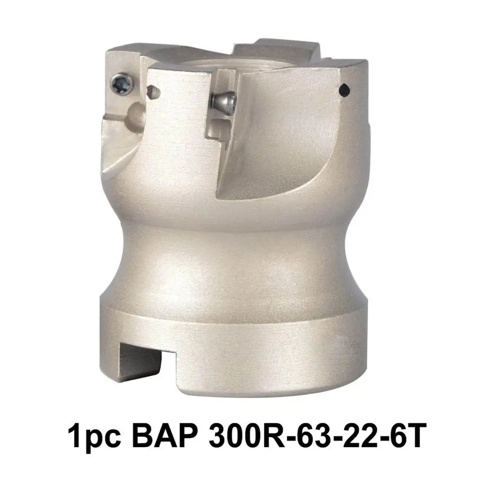 BAP JAP 300R для фрезерной вставки APMT1135 и BAP 400R фрезерный инструмент для APMT1604 Торцевая мельница наплечный резак - Длина режущей кромки: BAP300R-63-22-6T