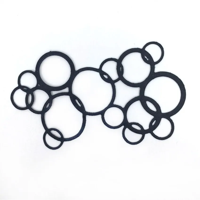  Chain Circle Cutting Dies For Scrapbooking Decor Paper Card Festival Invitation Steel Stencil Mold  - 32891390931