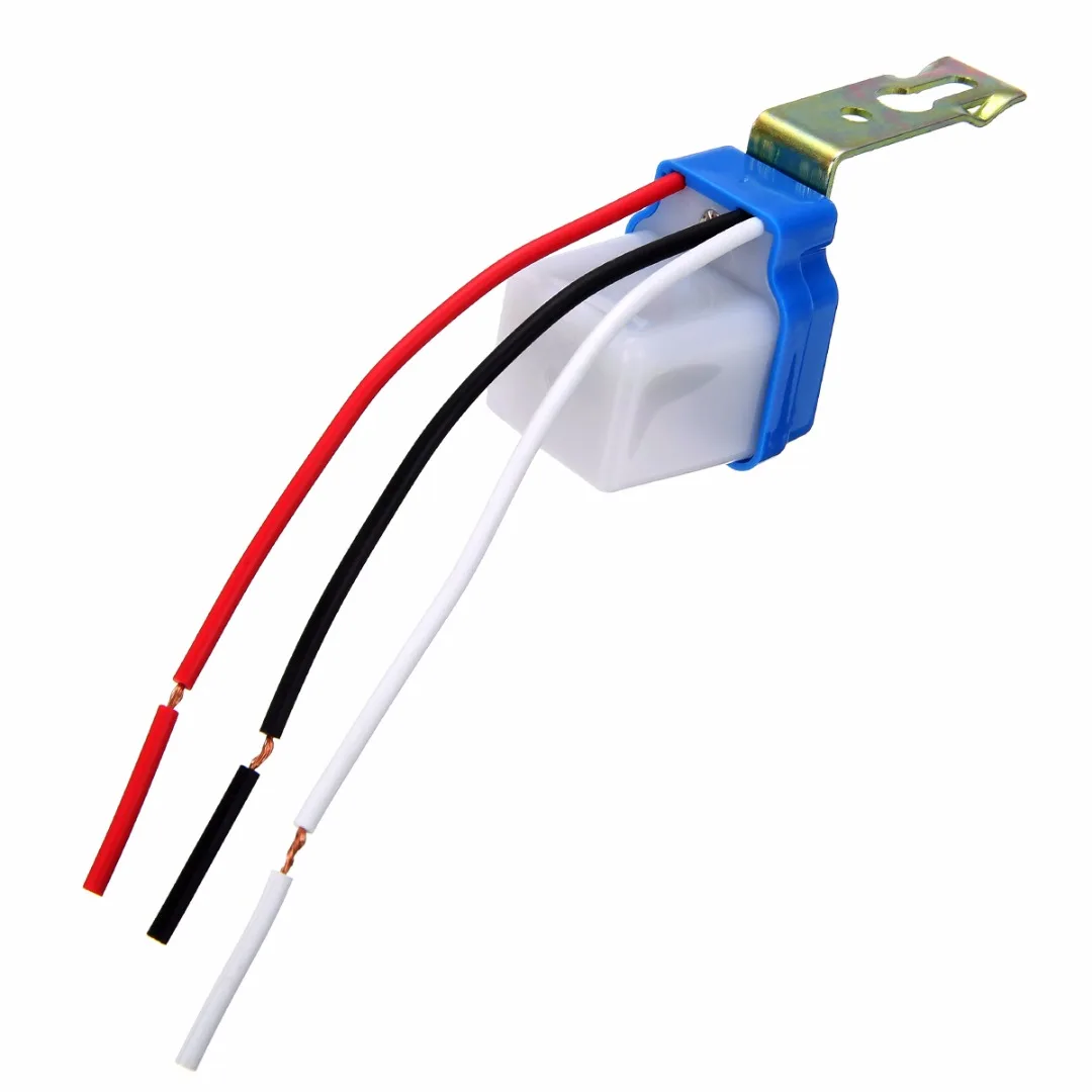 Mayitr Automatic On Off Light Switch Photo Control Sensor AC 110V 10A 50~60Hz For Street Lighting Highways Parks Solar Lamps