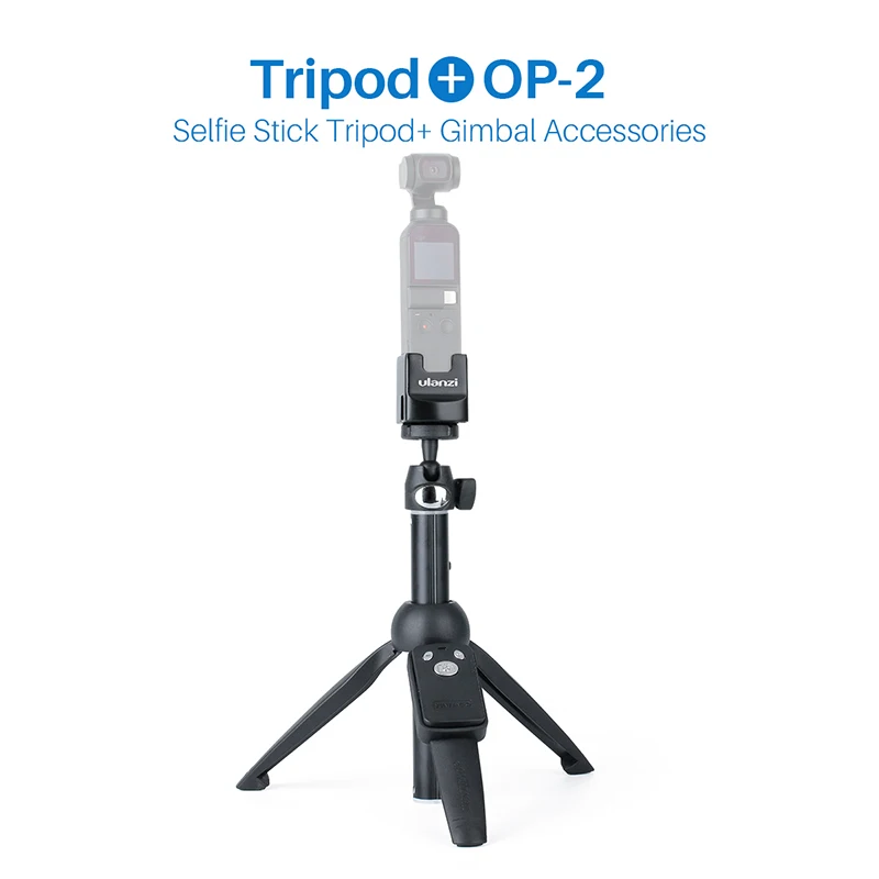 

3 in 1 Phone Osmo Pocket Tripod Selfie Stick Telescoping Extendable Monopod Handheld Grip Tripod Mount Stand for DJI Osmo Pocket