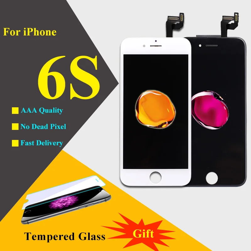 imágenes para Pantalla Táctil 3D Para el iphone 6 S LCD Pantalla Táctil Digitalizador asamblea LCD de Piezas de Repuesto Para el iphone 6 S Pantalla Del Teléfono Negro blanco imágenes para Pantalla Táctil 3D Para el iphone 6 S LCD Pantalla Táctil Digitalizador asamblea LCD de Piezas de Repuesto Para el iphone 6 S Pantalla Del Teléfono Negro blanco