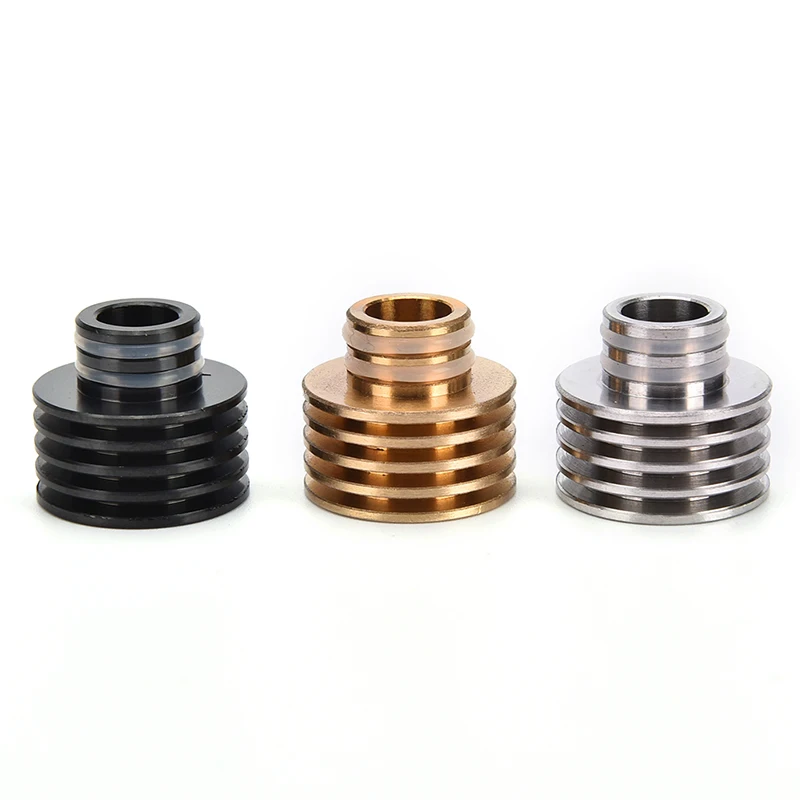 1PC Heat Insulation Large Vapor wide bore drip tips heat sink Heat dissipation RDA RBA DCT Atomizer mechanical mod Vaporizer