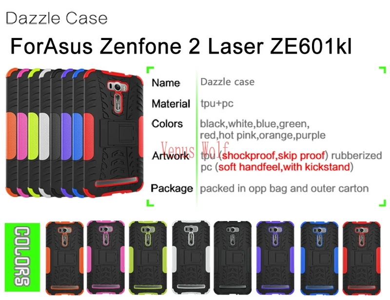 Для Asus Z011D Zenfone 2 Laser Zenfone2 ZE600KL ZE601KL ZE 600 601 600KL 601KL KL ZE600 ZE601 чехол из жесткого поликарбоната+ силиконовые чехлы для телефона