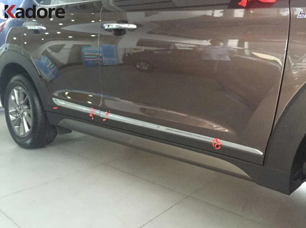 Для Hyundai Tucson SUV 2015 2018 Боковая дверь корпус литье Крышка отделка хромированная
