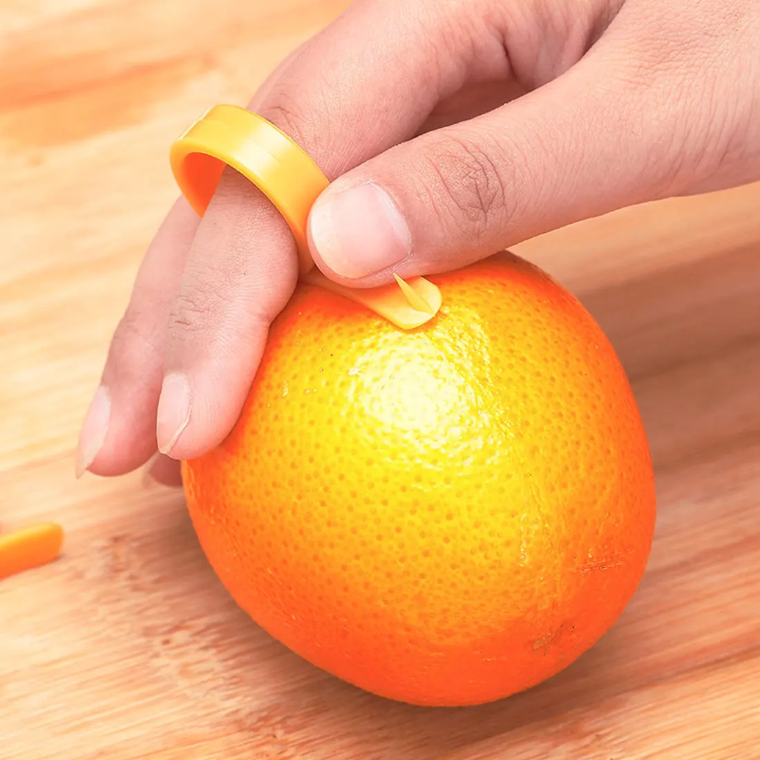 

Kitchen Gadgets Cooking Tools Peeler Parer Finger Type Open Orange Peel Orange Device kitchen accessories Fruit Vegetable Tool