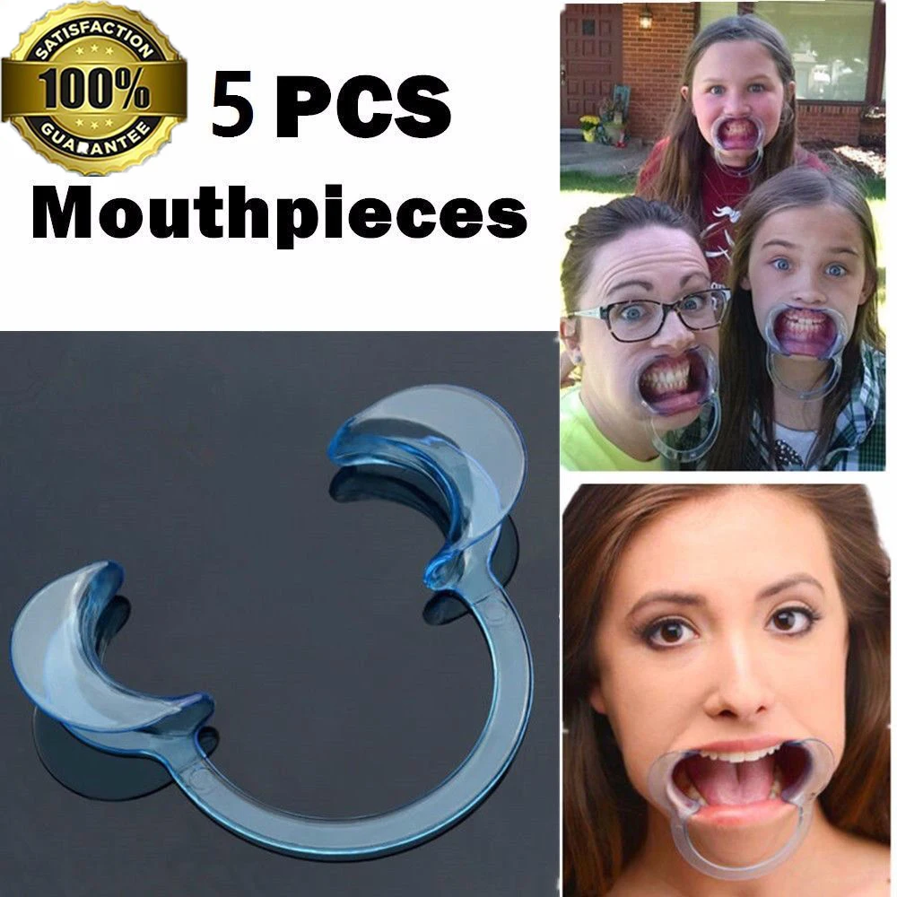 5Pcs Extra Replacement play Watch Ya Mouth Mouthpieces Dental
