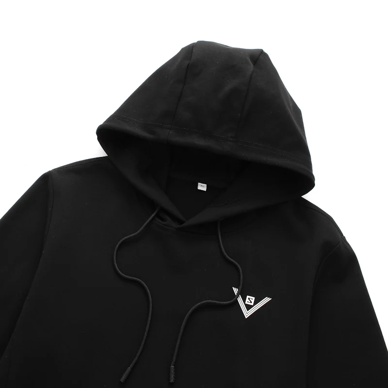 New Trend Students Black Clothes Have A Hat Pocket Spring Single New Trend Students Black Clothes Have A Hat Pocket Spring Single Thin Tide Brand Fashion Super Large Mens Hoos Size Xl 8xl In Sweatshirts From